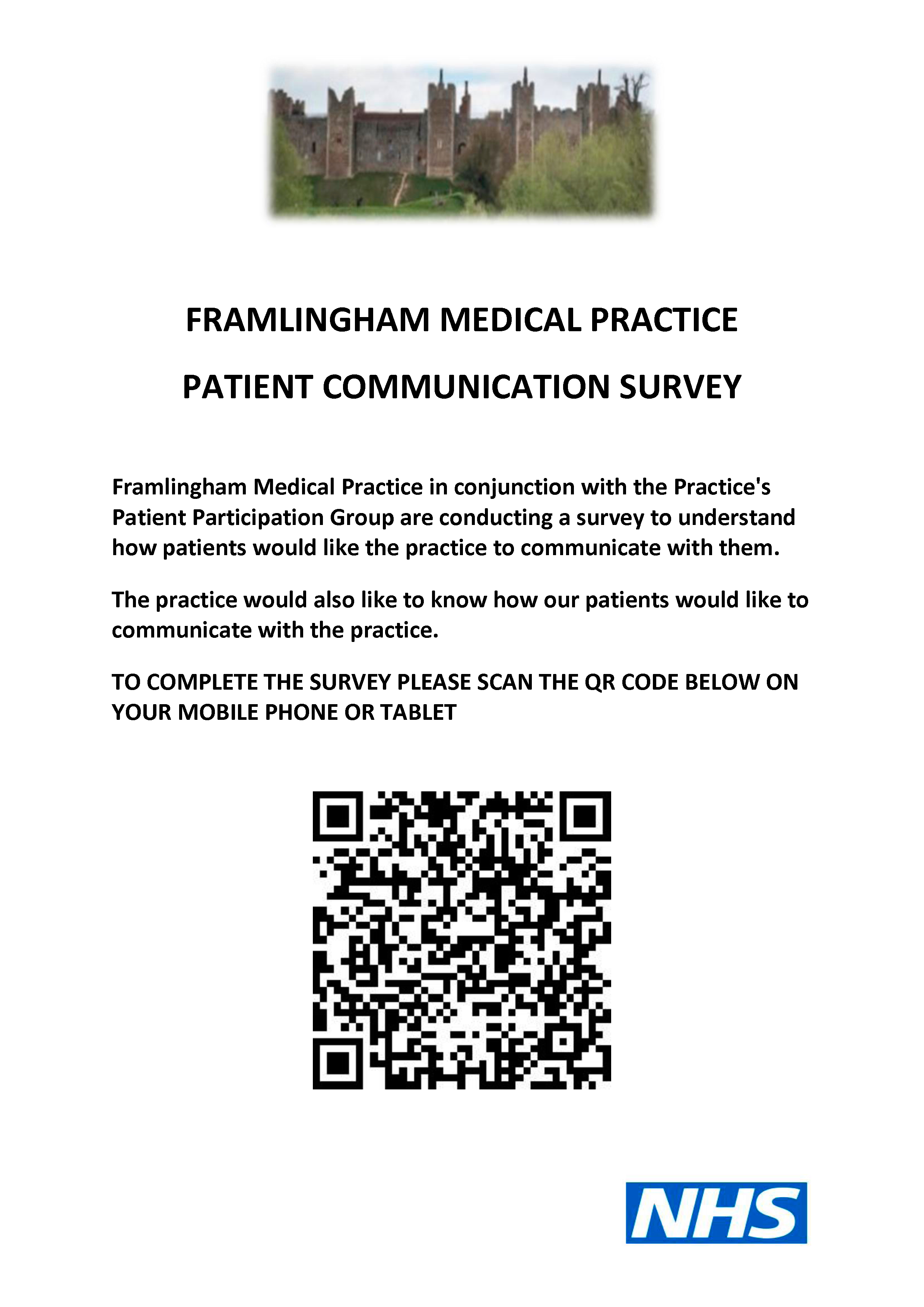 Fram Surgery Patient Survey - Have Your Say
