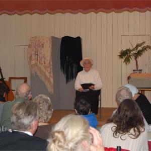 Margaret with a Suffolk tale